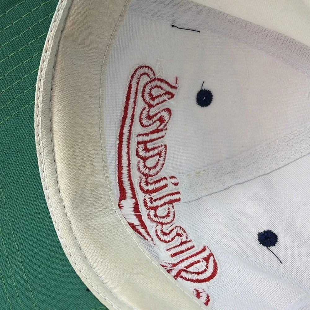 Vintage Cleveland Indians Hat Cap Snap Back Chief Wahoo Drew Pearson Twill 90's